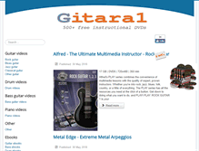 Tablet Screenshot of gitara1.com
